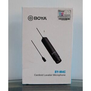 BOYA BY-M4C Cardioid Lavalier Microphone